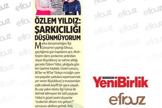 Efrouz Yenibirlik Haberi