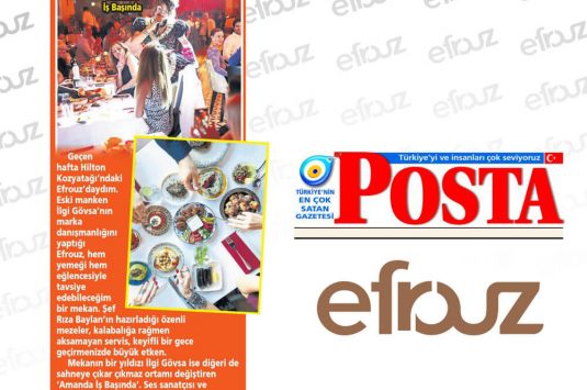 Posta Haberi: “Efrouz’da Bir Gece”