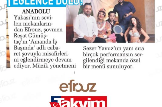 Takvim Haberi: Eğlence Dolu!