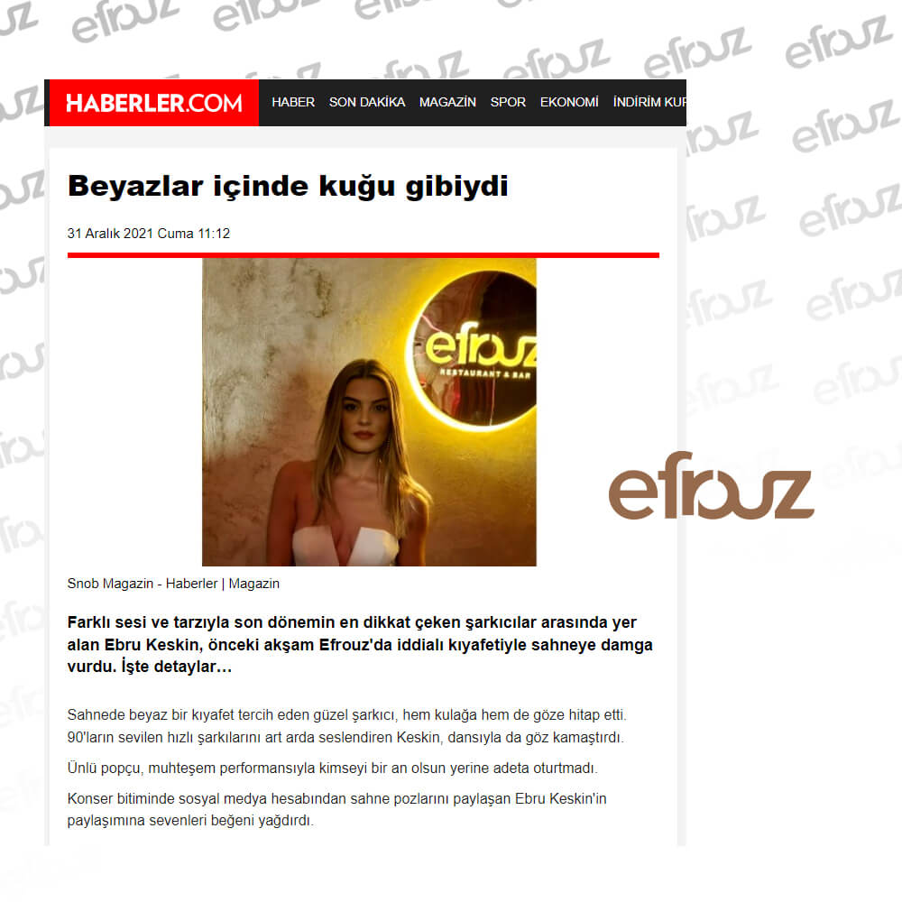 Haberler Efrouz Haber